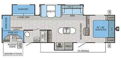 2015 Jayco Jayflight 32ibts